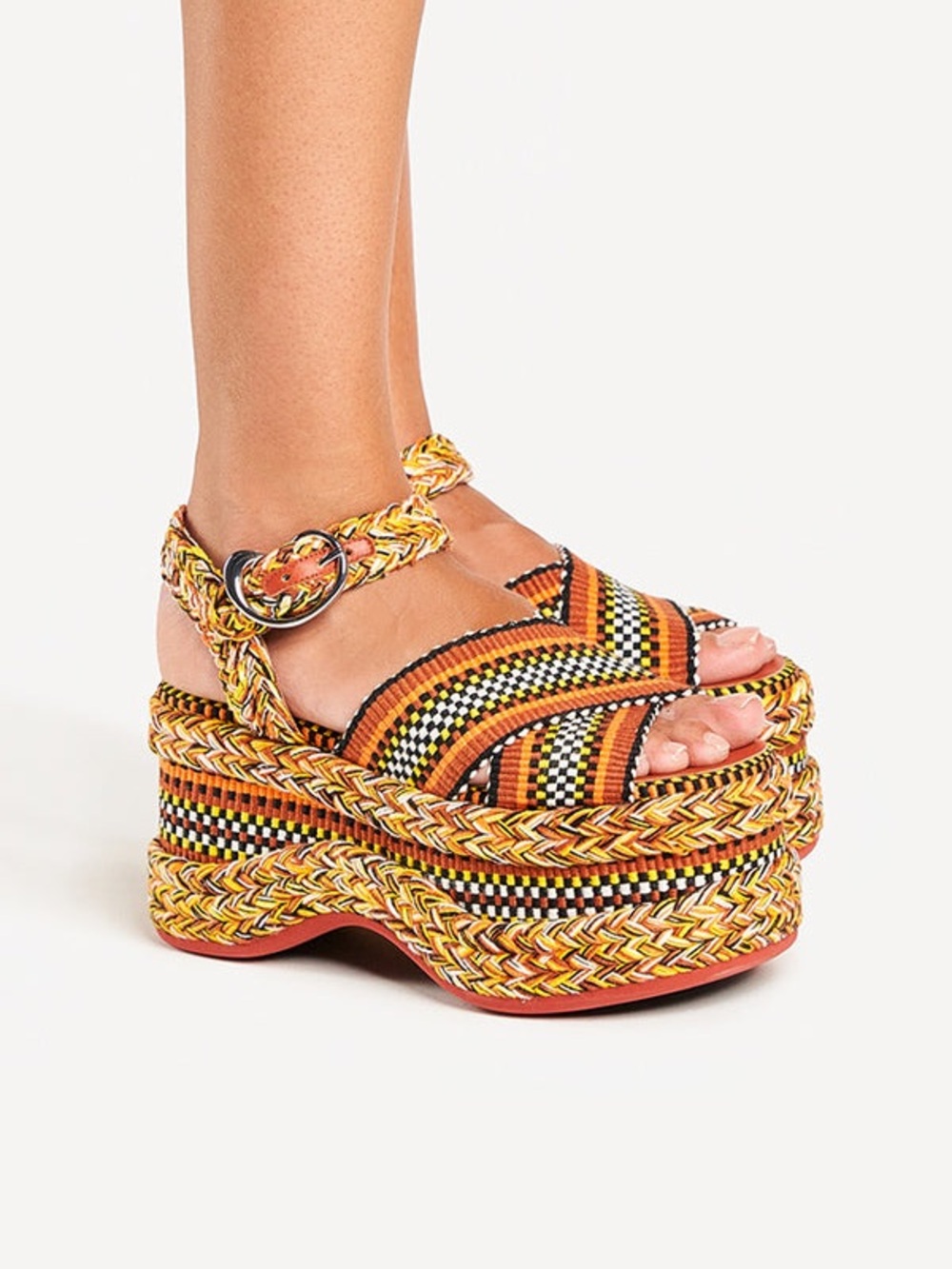 New Amambaih CARMEN High Platform Sandals Size 41